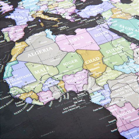Viaggio Accesosri Utili Mappa Del Mondo Da Parete Cartina Geografica Mondo Dettagli Geografia