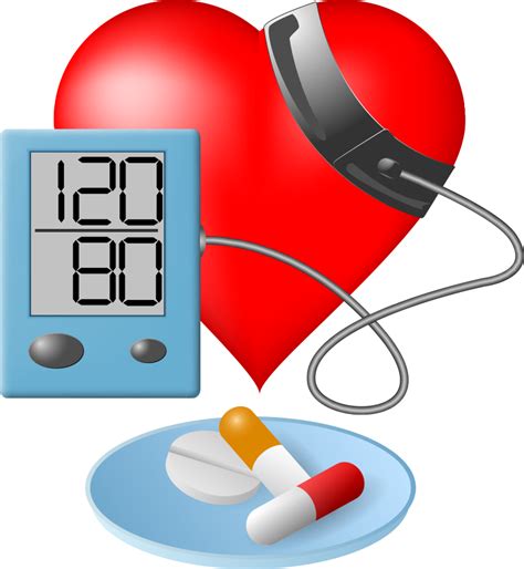 Hypertension Sphygmomanometer Clip Art Vector Heart Blood Pressure