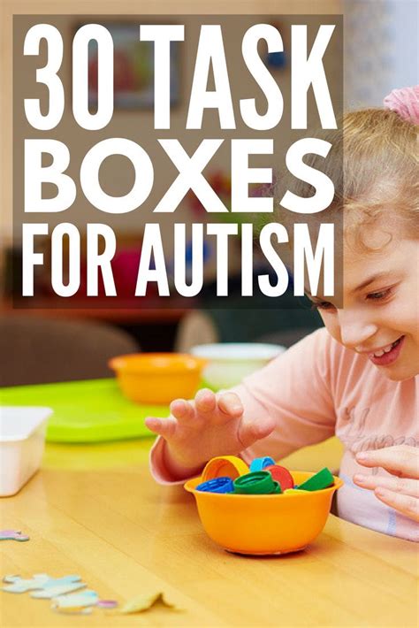 Hands On Learning For Special Needs Kids 30 Task Boxes For Autism