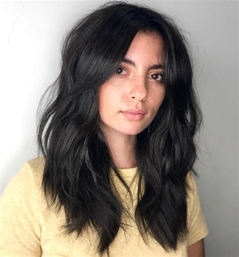 Yes, curtain bangs can look good on long hair, short hair, layered hair, wavy hair and everything in between. 50 Prettiest Long Layered Haircuts with Bangs for 2021 ...