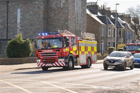 Huge Blaze In Fife Sees Emergency Services Scramble To Close Road As