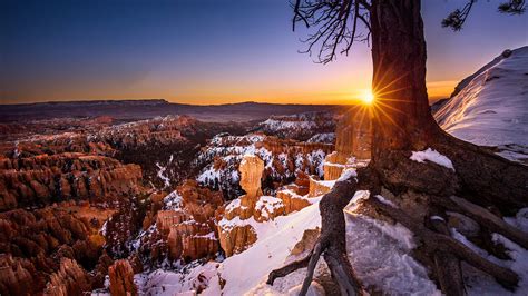 Bryce Canyon National Park During Sunset Hd Wallpapers Hd Wallpapers