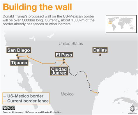 Building Trumps Border Wall Donald Trump News Al Jazeera