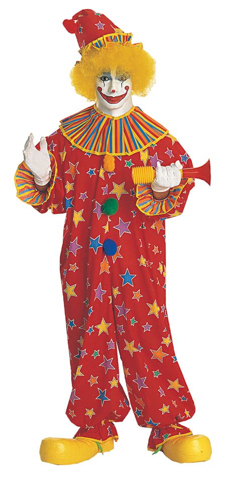 Adult Colorful Clown Costume