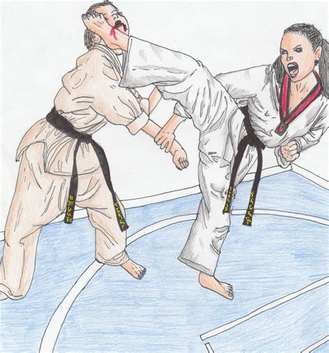 Karate Vs Tae Kwon Do By Sylizar On Deviantart