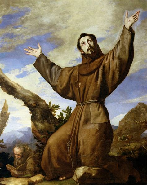 Saint Francis Of Assisi In Ecstasy By Jusepe De Ribera Gallery Katakombe