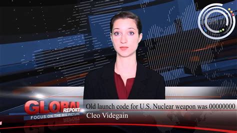 Old Launch Code For Us Nuclear Weapon Was 00000000 Youtube