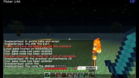 Minecraft: God armor and sword - YouTube