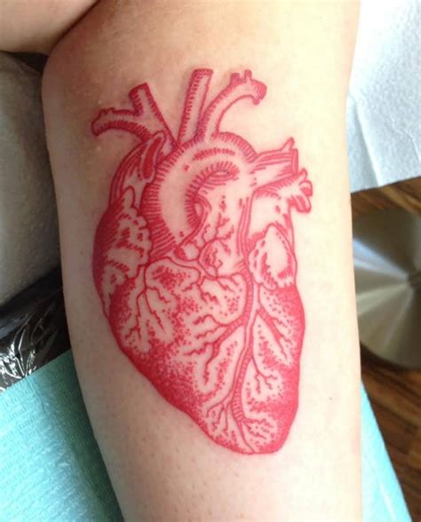 26 Awesome Real Heart Tattoos Designs And Images