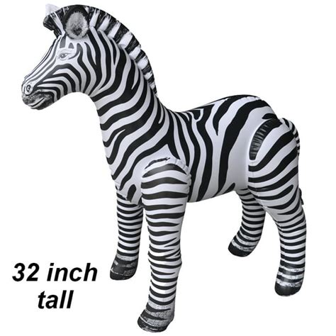 Jet Creations Zebra Inflatable 32 In Tall