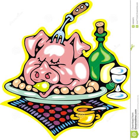 This is our christmas art lesson category. Xmas Dinner Royalty Free Stock Image - Image: 34655876