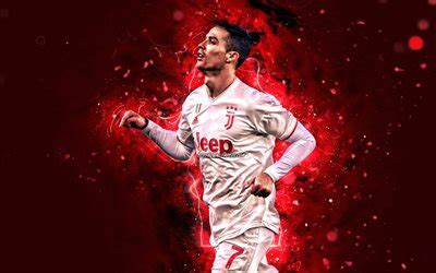 998pixels x 515pixels size : Download wallpapers 4k, Cristiano Ronaldo, red neon lights ...