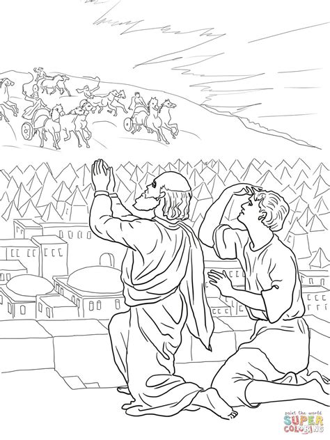 His israelite servant girl suggested he go to elisha to be healed. Pin on coloring pages
