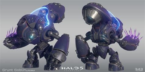 Artstation Halo 5 Grunt Goblin Kyle Hefley Halo Halo Armor