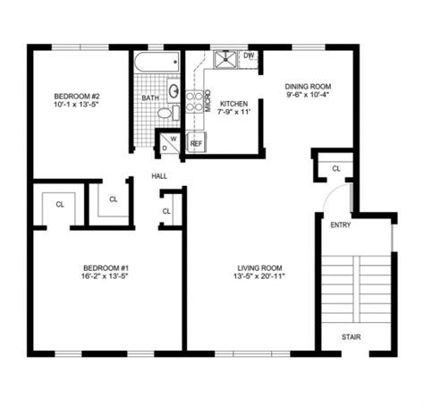 Simple House Floor Plans With Measurements 14 Photo Gallery Jhmrad