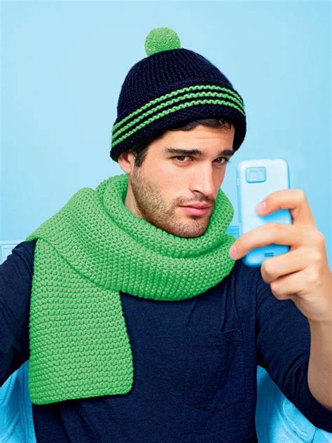 20 Knit Hat Patterns for Men (Free) | AllFreeKnitting.com
