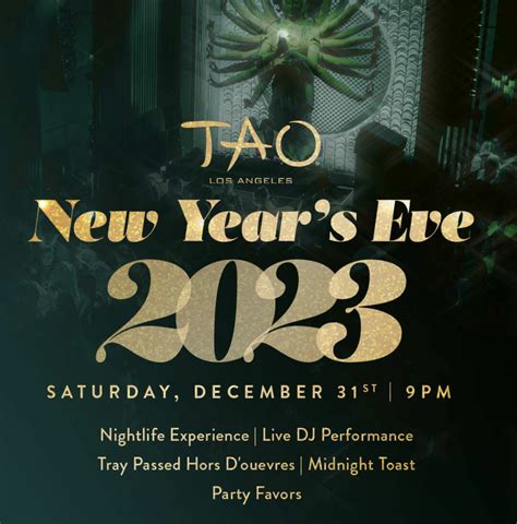 La New Years Eve Parties Get New Year Update
