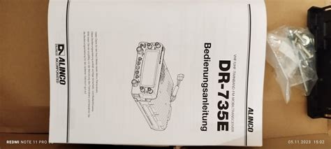 Alinco Dr 735e Twinband Mobilfunkgerät 2m70cm Mit Dtmf Mike Ems 79 Ebay
