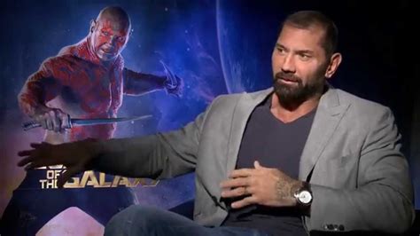 Marvels Guardians Of The Galaxy Dave Bautista Interview Youtube