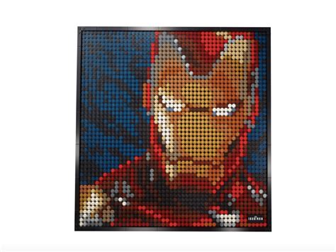 This Lego Art Marvel Studios Iron Man 31199 Set Is Fun