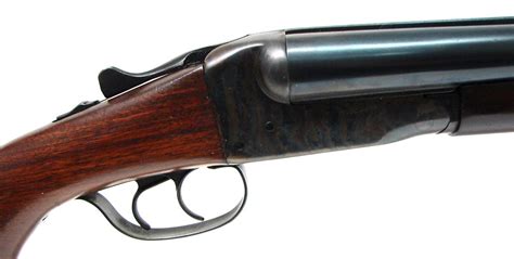 Savage Arms Stevens A Gauge Shotgun American Made Side By Side Double Barrel With