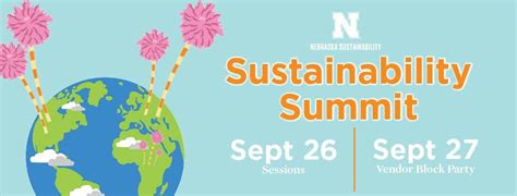 Rd Annual Sustainability Summit Sept Announce University Of Nebraska Lincoln