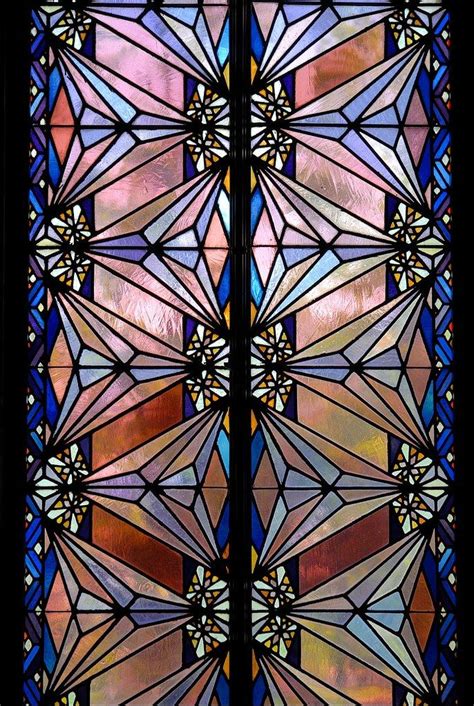 Art Deco Stained Glass Tulsa Oklahoma Stained Glass Art Art Deco Stained Glass Stained Glass