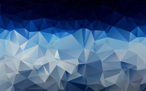 Blue Polygons Wallpapers Wallpaper Cave