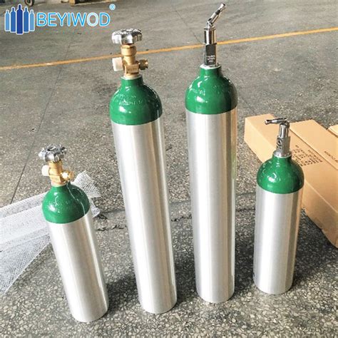 China High Pressure Aluminum Small Portable Oxygen Cylinder Medical