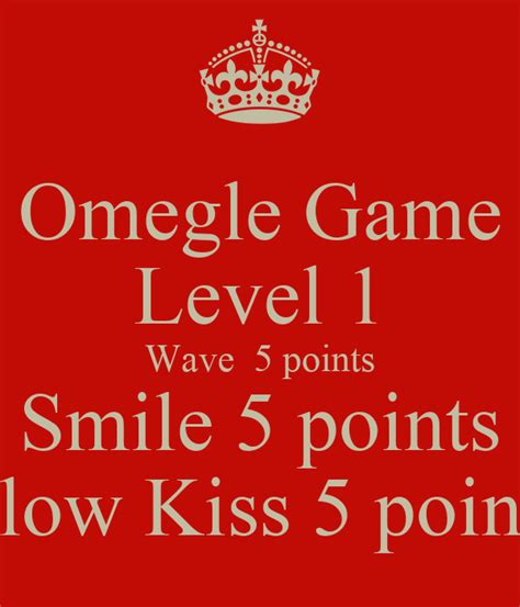 Omegle Game Levels For Girl Telegraph