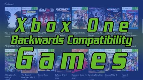 Complete List Of Xbox Backwards Compatible Games