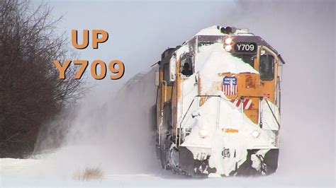 Up Y709 South The Troy Grove Job Busting Snow Drifts On 1 26 2014