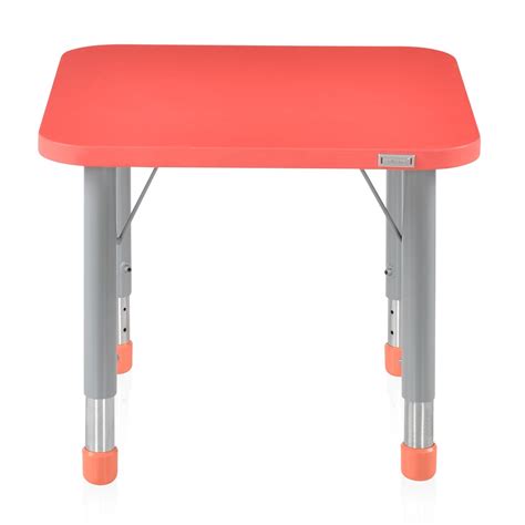 Nilkamal Orange Poppy Red Activity Desk Square Nilkamal Furniture
