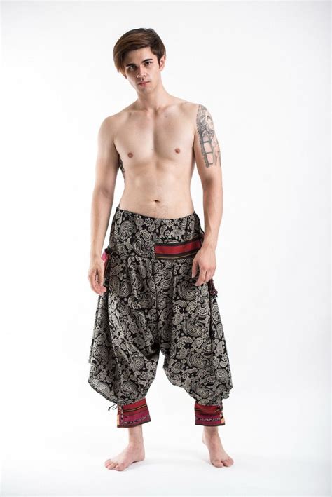 Pin By John Latchaw On Wardrobe Redone Harem Pants Men Mens Pants