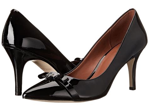 Cole Haan Juliana Detail Pump 75mm In Black Modesens Black Shoes Women Women Shoes Black
