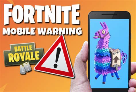 Fortnite Android Download Warning Mobile Release Date Alert Ahead Of