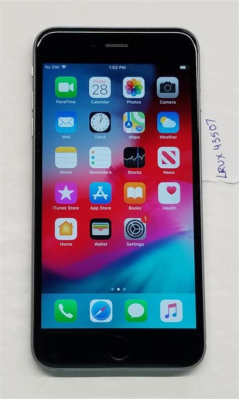 Apple Iphone 6s Plus Verizon Grey 128gb A1687 Lrux43507 Swappa