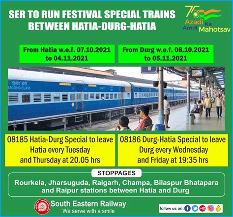 Indian Railways To Start Festival Special Trains From Today Details Here Latest News India