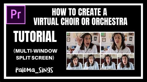 Members of the singing city choir hold a virtual practice using the zoom video meeting app. How to create a virtual choir or orchestra - TUTORIAL ...