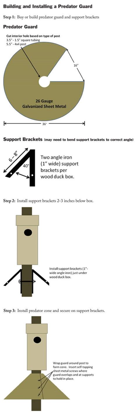 This step by step woodworking project is about duck house plans free.i have designed this duck house so you can raise ducks on your property effortlessly. Build a Wood Duck Box | Wood duck house, Birdhouse designs ...