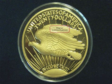 1933 St Gaudens 20 Gold Double Eagle Rare 1oz 24k Gold Proof