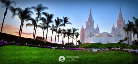 Lds San Diego Temple At Dusk By Sean Toler On 500px San Diego Temple