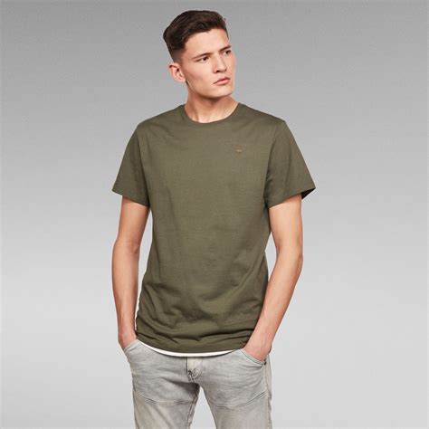 Base S T Shirt Green G Star Raw