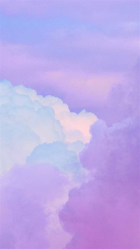 √ Pastel Purple Clouds