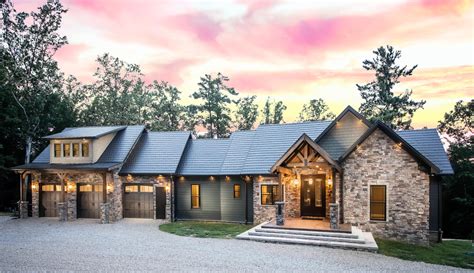 A Home Of Stone And Timber Emerges From The Cumberland Plateau Forest