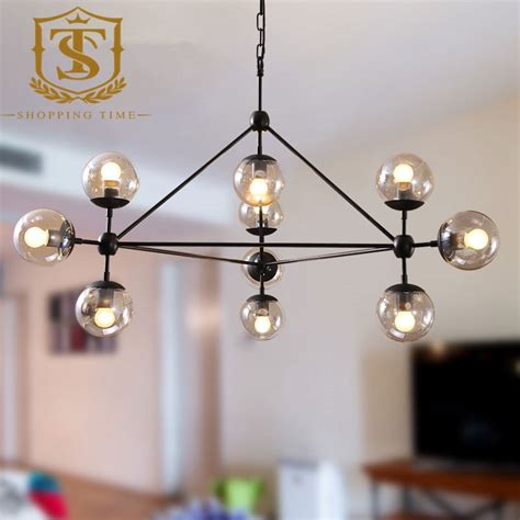 We'd love to see pictures and hear about your diys in the comments below! IKEA Style Glass Ball Pendant Lamp Loft Industrial Iron 10 ...