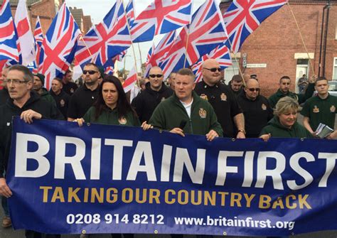 Britain First Facebook Page Shut Down Daily Star