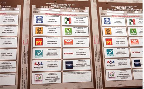 México Imprimen 94 Millones De Boletas Para Elección Presidencial