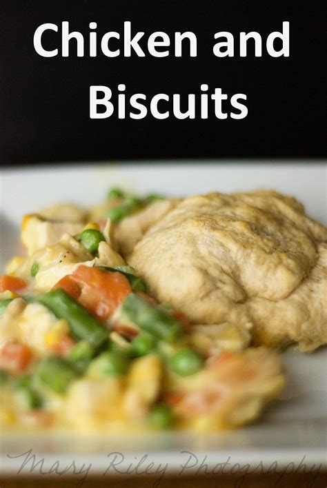 This time it was creamy chicken & biscuits. Back to Reality: Chicken and Biscuits
