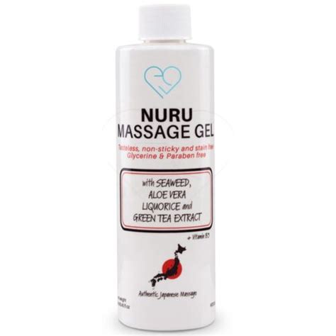 Nuru Massage Gel Oz With Aloe Vera Seaweed Liquorice Green Tea B EBay
